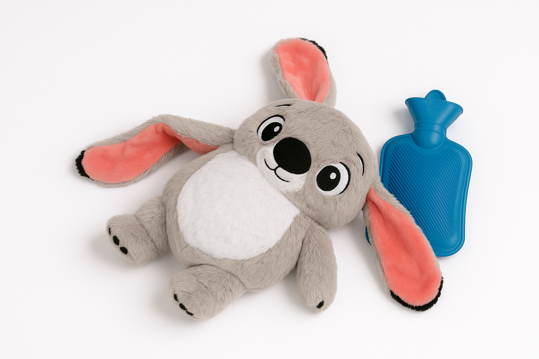 Hot and Cold Water Bottle with Cute Stuffed Soft Toy(30cm)